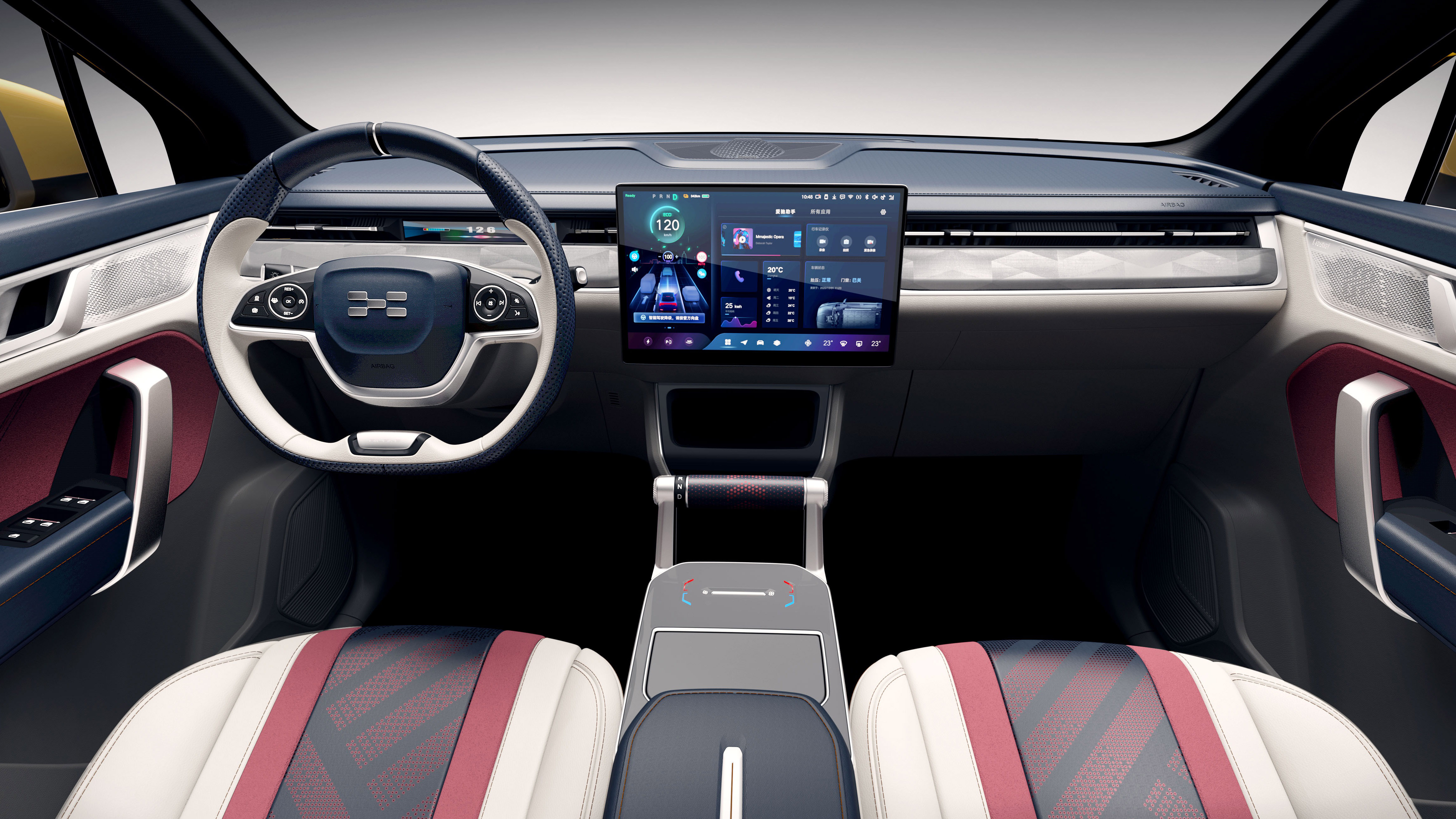 The Aiways U6 EV interior is fully inspired by gaming Top Gear